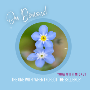 The one where 'I forgot the sequence'